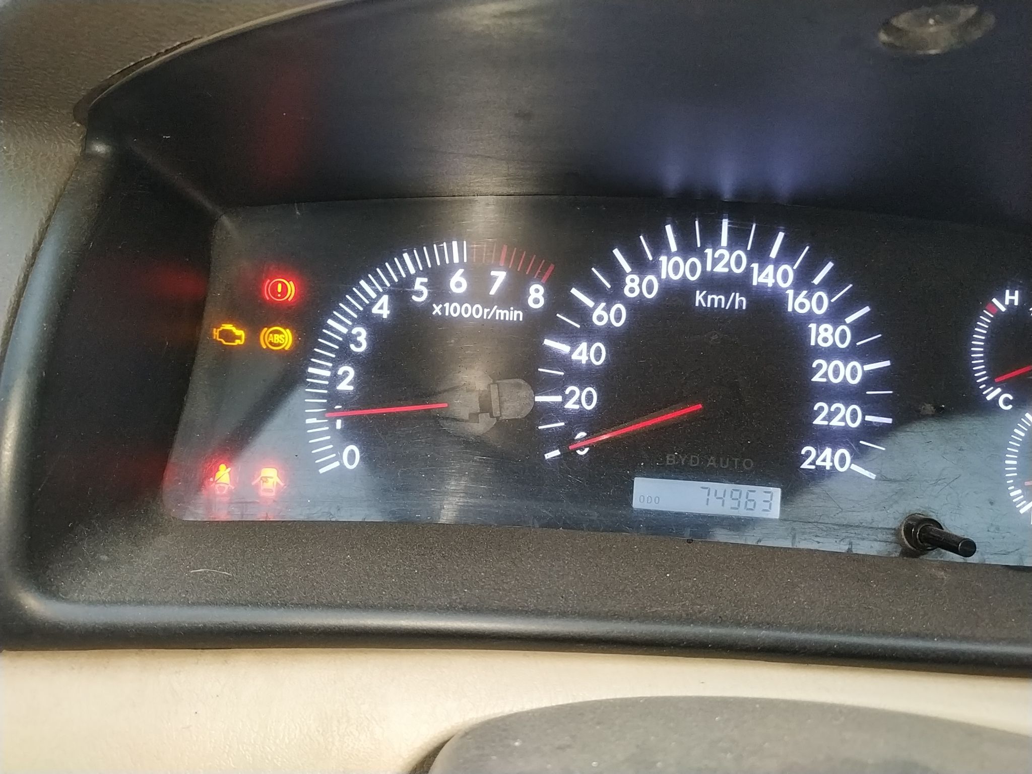 【比亚迪f3 2008款 1.5l 白金版标准型gl-i】——车速