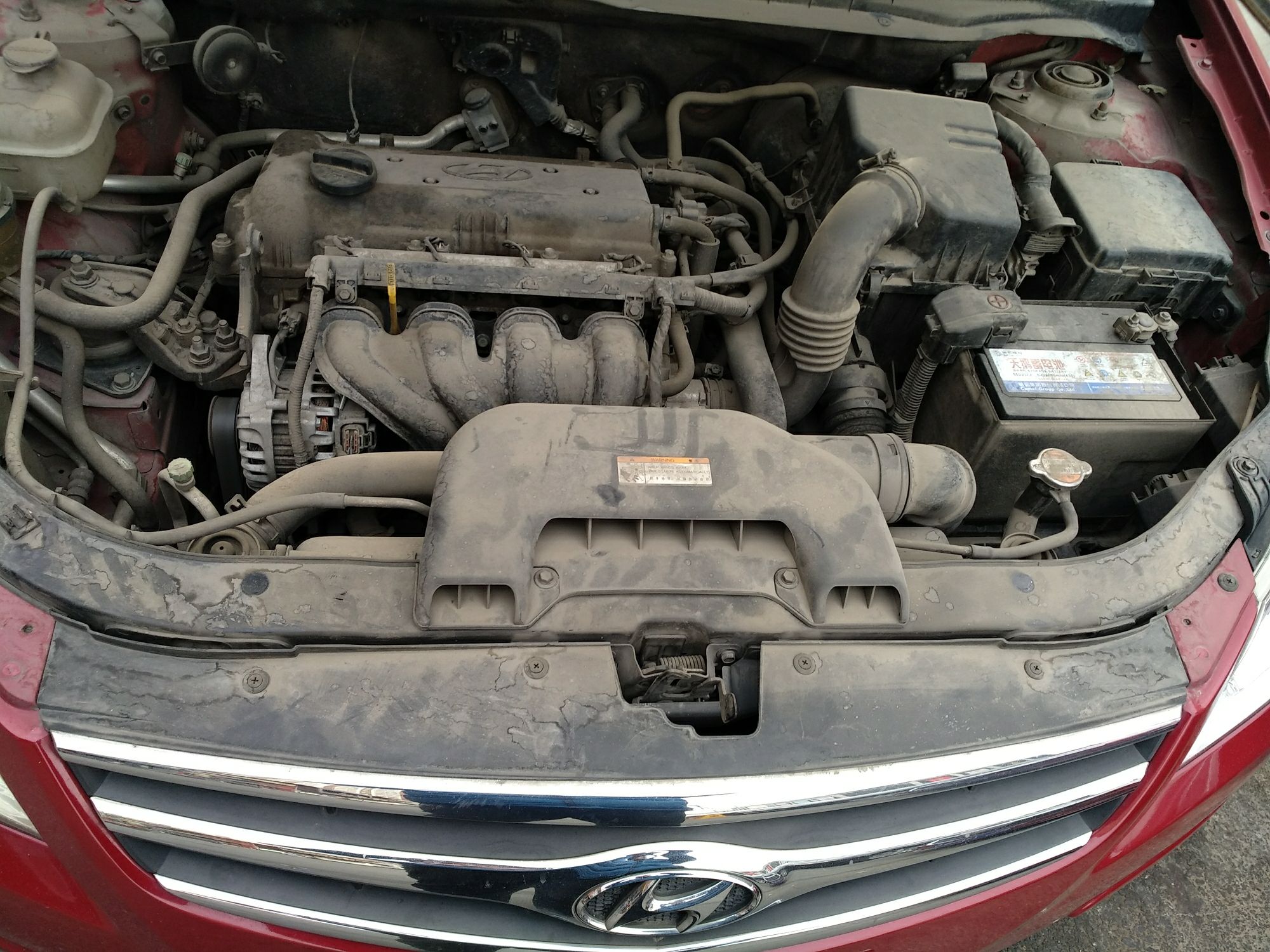 现代 悦动 2010款 1.6l mt gls